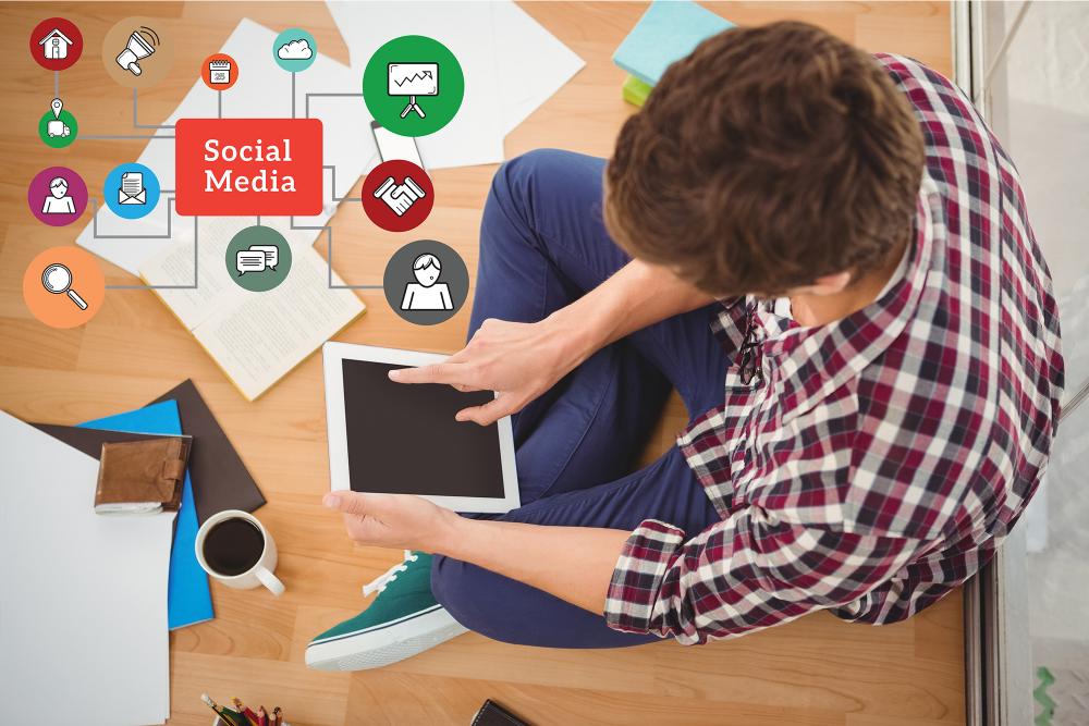 Publicité sur les réseaux sociaux