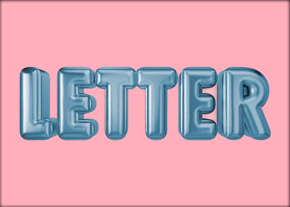 3DFreesletters